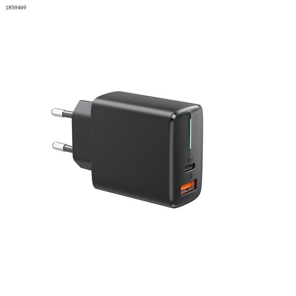 PD20W A+C charger for iphone12 charging head Apple tablet Huawei Xiaomi 18W fast charging head mobile phone charger EU black Charger & Data Cable GC08 A+C