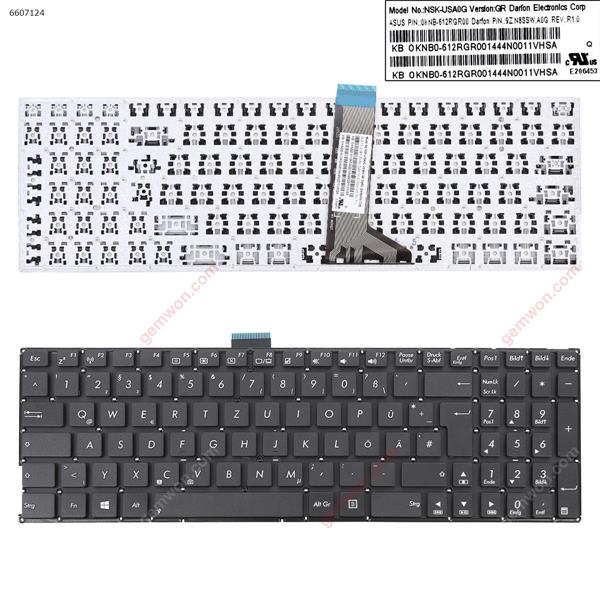 ASUS K555 X555 BLACK(Without FRAME,For Win8) GR 9Z.N8SBU.K01 USKBU Laptop Keyboard (OEM-B)