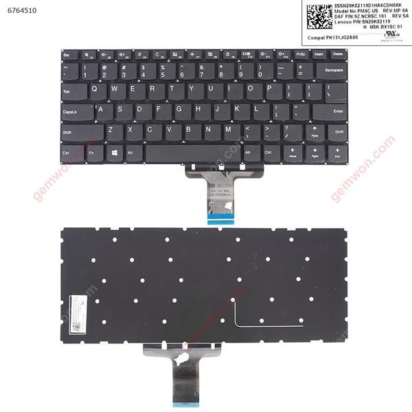 lenovo Ideapad 310S-14 310S-14ISK 510S-14IKB 710S-14 BLACK win8(Without FRAME) US PM4C-US P/N SN20K82119 9Z.NCRSC.101 Laptop Keyboard (OEM-B)