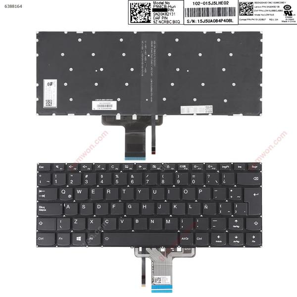 lenovo Ideapad 310S-14 310S-14ISK 510S-14IKB 710S-14 BLACK win8(Backlit,Without FRAME) LA PM4CB-LSP P/N 9Z.NCRBC.B1E SN20K82166 Laptop Keyboard (OEM-B)