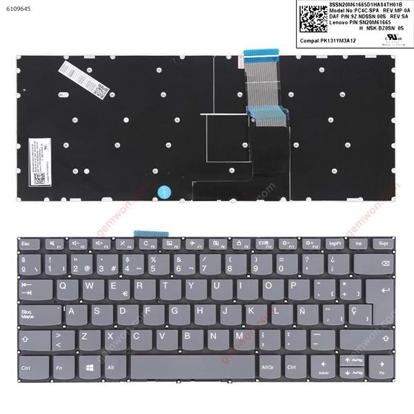 Lenovo IdeaPad 330-14ikb  GRAY win8(Without FRAME) SP SN20N0459116  AE08L010  NSK-BZ1SQ Laptop Keyboard (OEM-A)
