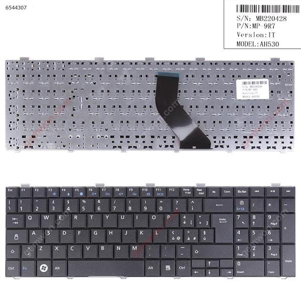 FUJITSU Lifebook A530 AH530 AH531 NH751 BLACK (Without foil)  IT CP478133-02     AEFH2000020 Laptop Keyboard (A+)