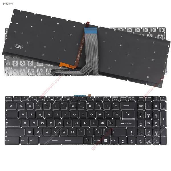 MSI GT72 GS60 GS70 WS60 GE72 GE62 BLACK (Full Colorful Backlit,Without FRAME,WIN8) FR V143422AK Laptop Keyboard (A+)