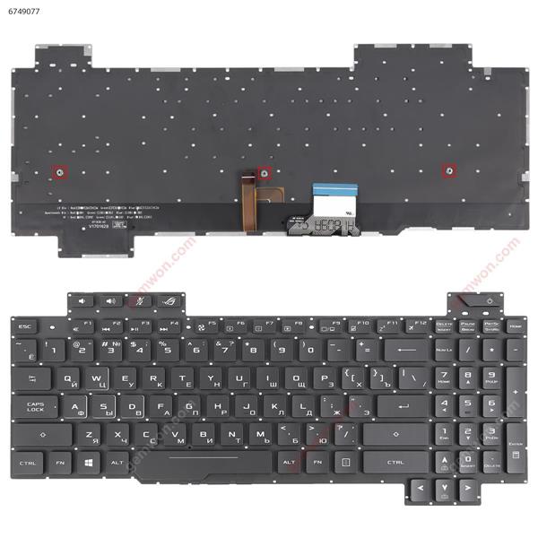 Asus GL703G GL703GE GL703GM BLACK ( Full Colorful Backlit,WIN8)  RU V170146BS1 AEB9B700010 Laptop Keyboard (Original)