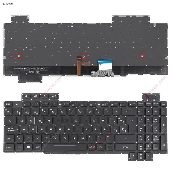 Asus GL703G GL703GE GL703GM BLACK ( Full Colorful Backlit,WIN8)  SP V170146BK1-SP AEB9BP00010 Laptop Keyboard (Original)