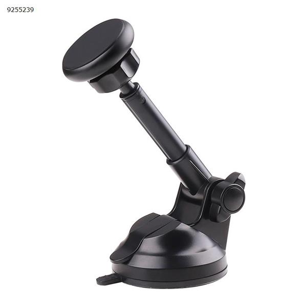 Retractable Magnetic Car Phone Mount, Super Strong Magets & Ultra Stable Suction Cup Phone Holder Aluminium Alloy Structure, Hands-free Dashboard Window Car Mount Compatible with All Phones(black) Mobile Phone Mounts & Stands GD104