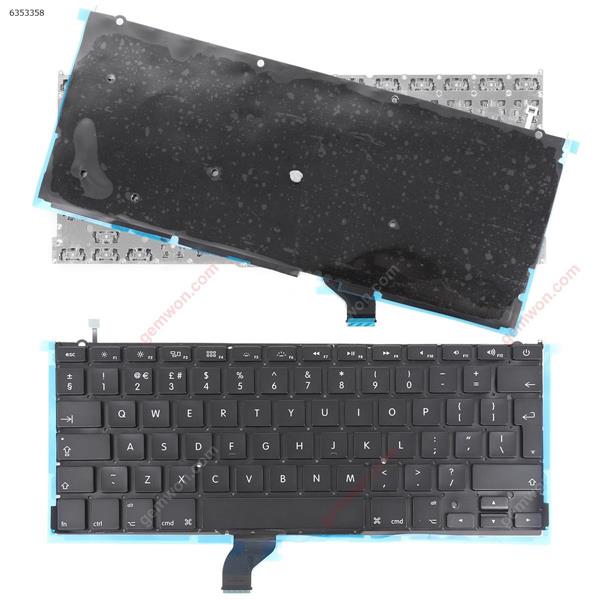 APPLE MacBook Pro A1502 BLACK(With Backlit Board ) UK N/A Laptop Keyboard (OEM-A)