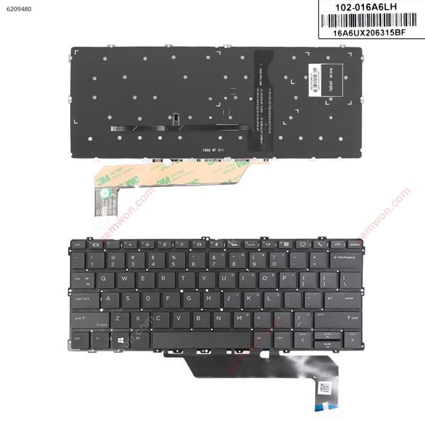HP EliteBook X360 1030 G2 BLACK (Backlit,Without FRAME,WIN8) US 904507-001 Laptop Keyboard (OEM-A)
