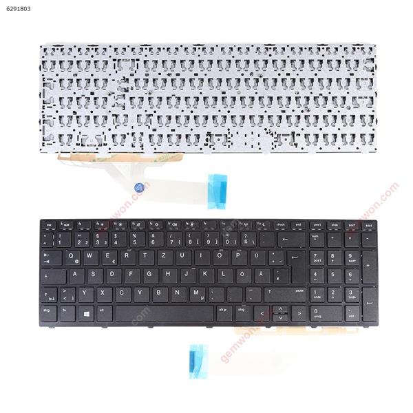 HP Probook 450 G5 455 G5 470 G5 BLACK FRAME BLACK（Without Foil) WIN8 GR N/A Laptop Keyboard (Reprint) 