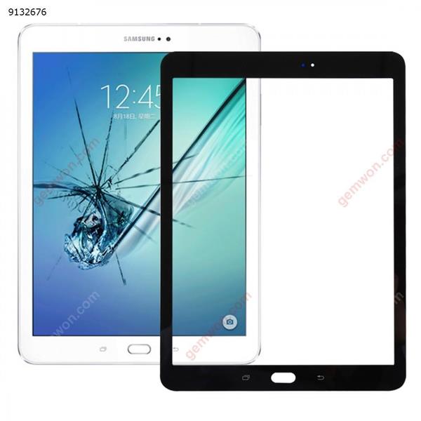 Front Screen Outer Glass Lens for Galaxy Tab S2 9.7 / T810 / T813 / T815 / T820 / T825(Black) Replacement Repair Part