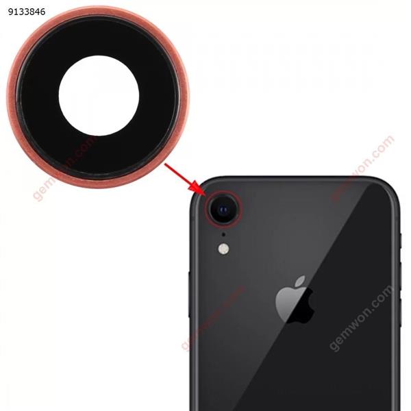 Back Camera Bezel with Lens Cover for iPhone XR(Rose Gold) iPhone Replacement Parts Apple iPhone XR