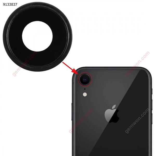 Back Camera Bezel with Lens Cover for iPhone XR(Black) iPhone Replacement Parts Apple iPhone XR