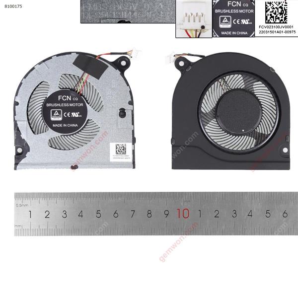Acer SPIN5 SP513-55N-72d8 N19W3/54N-504C -41（ORG，Version 2） Laptop Fan DFS5K12114464K