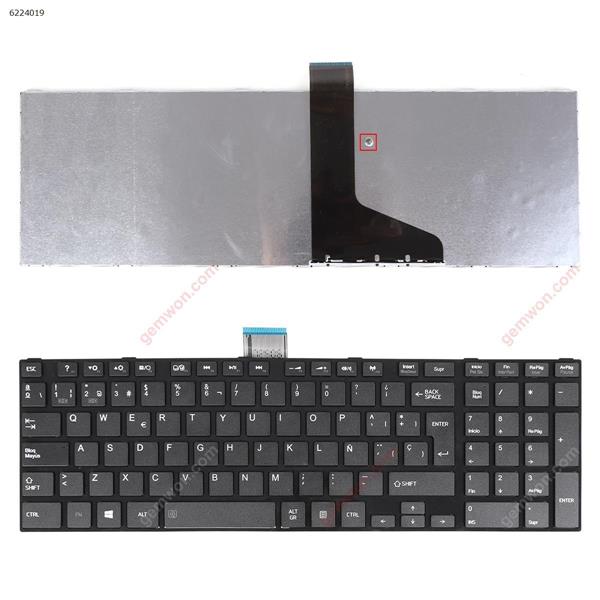 TOSHIBA L850 GLOSSY FRAME BLACK OEM Win8 SP N/A Laptop Keyboard (OEM-B)