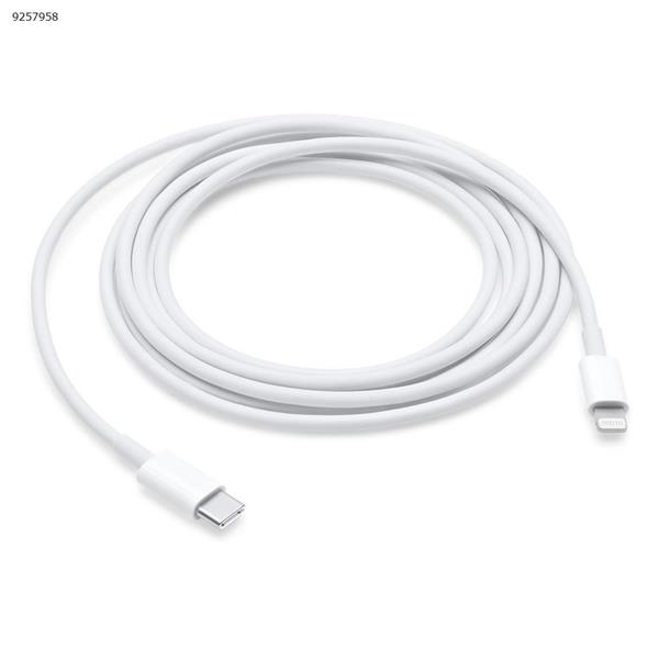 Apple Charger Data Cable USB-C to Lightning Cable 2m for iPhone 11 12 13 xsmax 8p White A Charger & Data Cable N/A