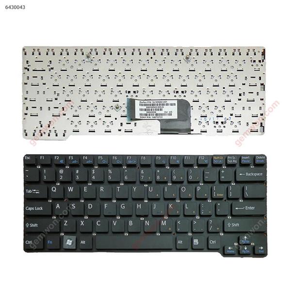 SONY VGN-CW BLACK US NSK-S7A01 9J.N0Q82.A01 148755721 Laptop Keyboard (OEM-B)