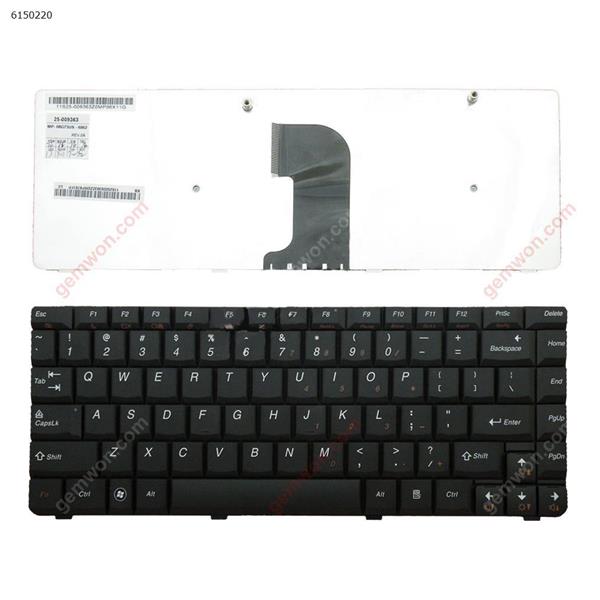 LENOVO U450 E45 BLACK US 25-010354 V-100920HS1US N2VL-US N2V-US PK130A92B00 AEVA6STU011 MP-08G73US-6862 PK130A91A00 Laptop Keyboard (OEM-B)