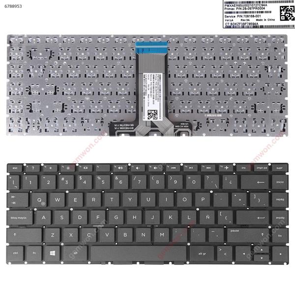 HP Pavilion 14-BS 14-BS000 14-BS100 14-BS500 BLACK (Without FRAME,WIN8) LA 2B-097PR0004 Laptop Keyboard (A+)