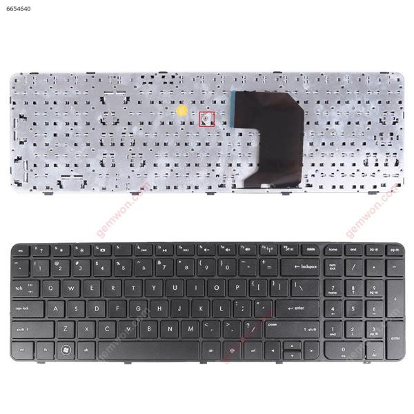 HP Pavillion G7-2000 BLACK FRAME BLACK (For Win8) US 002L11N13LAC01       NCBB71        AG-6800 Laptop Keyboard (OEM-B)