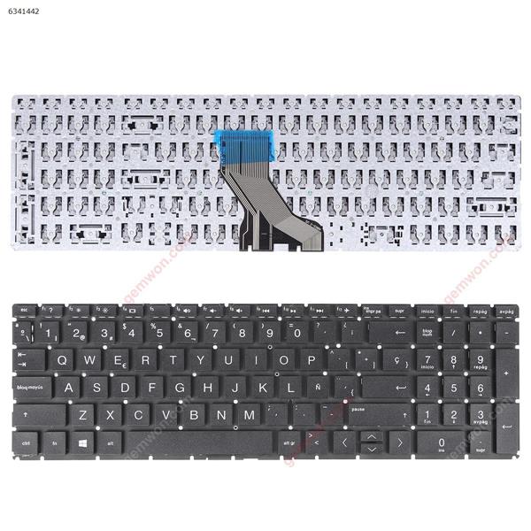 HP PAVILION 15-CX0012NI 15-CX0012NK 15-CX0012NL BLACK (Without FRAME ,Small Enter） SP N/A Laptop Keyboard (OEM-A)