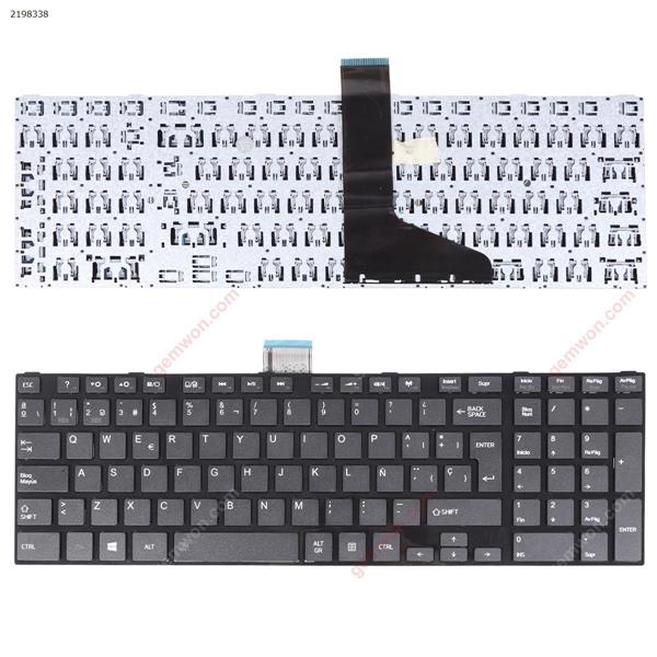 TOSHIBA L850 GLOSSY FRAME BLACK OEM Win7 SP U1  30470 Laptop Keyboard (OEM-B)