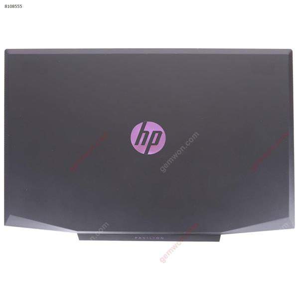 HP Pavilion C133 15-CX  LCD Back Cover black（logo is purple） Cover N/A