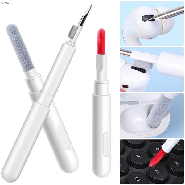 Headphone Cleaning Pen Home Decoration white