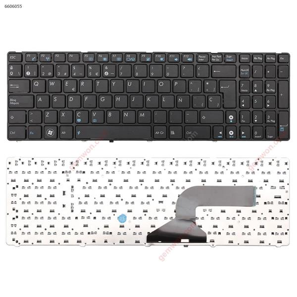 ASUS G60 BLACK FRAME BLACK SP 52-101085 G60-USA Laptop Keyboard (OEM-B)