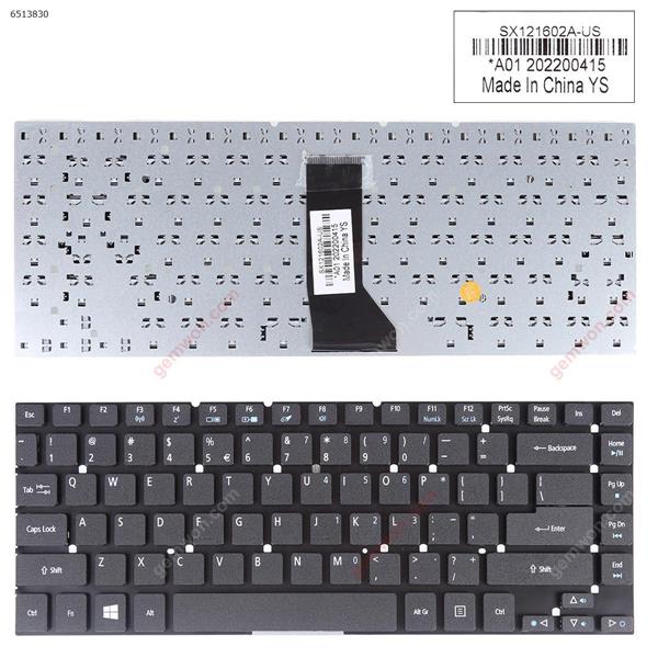 ACER AS3830T BLACK OEM US MP-10K23U4-6982 PK130I01C00 Laptop Keyboard (OEM-A)