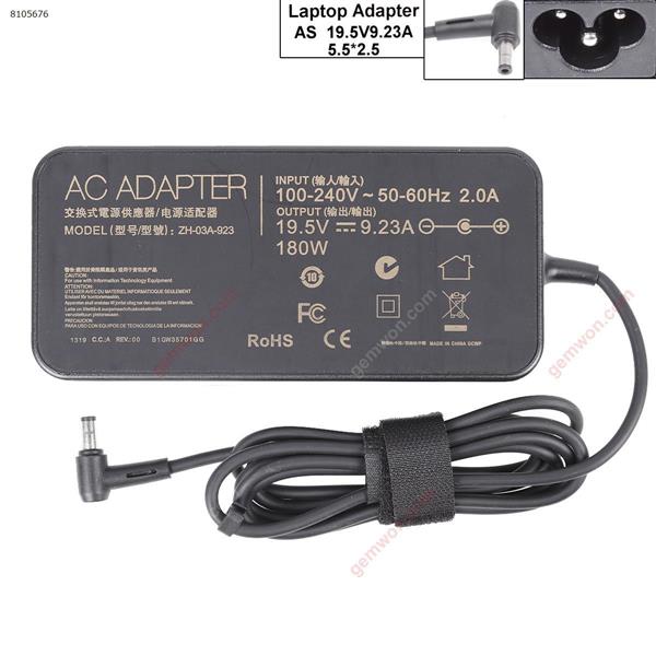 AC Adapter Asus 19.5V 9.23A 180W Φ5.5x2.5mm（High copy）. Laptop Adapter 19.5V 9.23A 180W Φ5.5X2.5MM