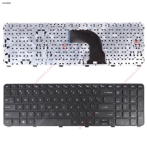HP DV7-7000 BLACK FRAME BLACK Win8 US SOE-NCB922           002L12B73LHA01 Laptop Keyboard (OEM-B)