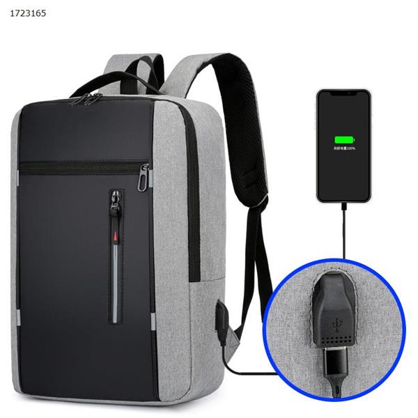 Men's Business Bag Laptop Bag Multifunctional USB Backpack Large Capacity Backpack Outdoor backpack N/A