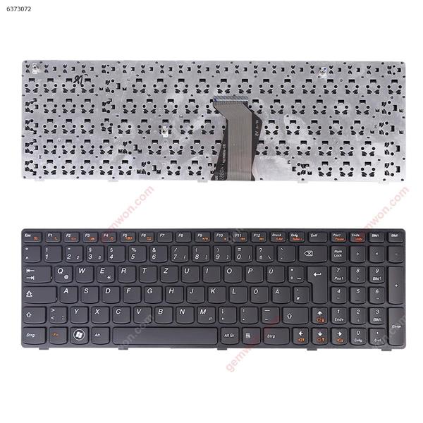 LENOVO V570 B570 B590 BLACK FRAME BLACK （Without foil) GR N/A Laptop Keyboard (Reprint)