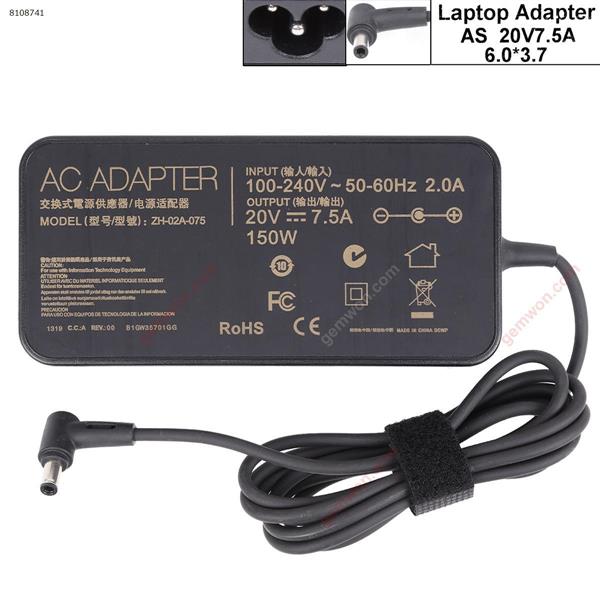ASUS 20V7.5A 150W Φ6.0*3.7(High Copy) Laptop Adapter 20V7.5A 150W Φ6.0*3.7