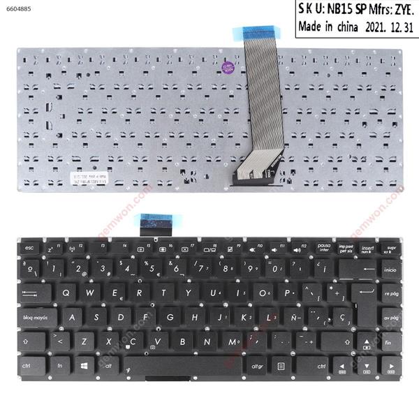 ASUS S400 BLACK (Without FRAME,Without Foil,For Win8) SP NB15402 Laptop Keyboard (OEM-A)