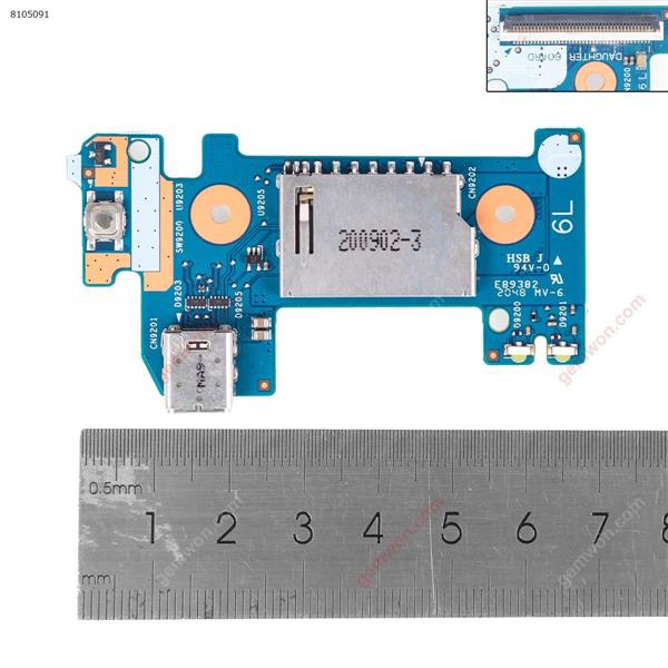 Power Button Board For HP 14-CF 14-DK 14-CR 14-DF. Board 6050A2979701