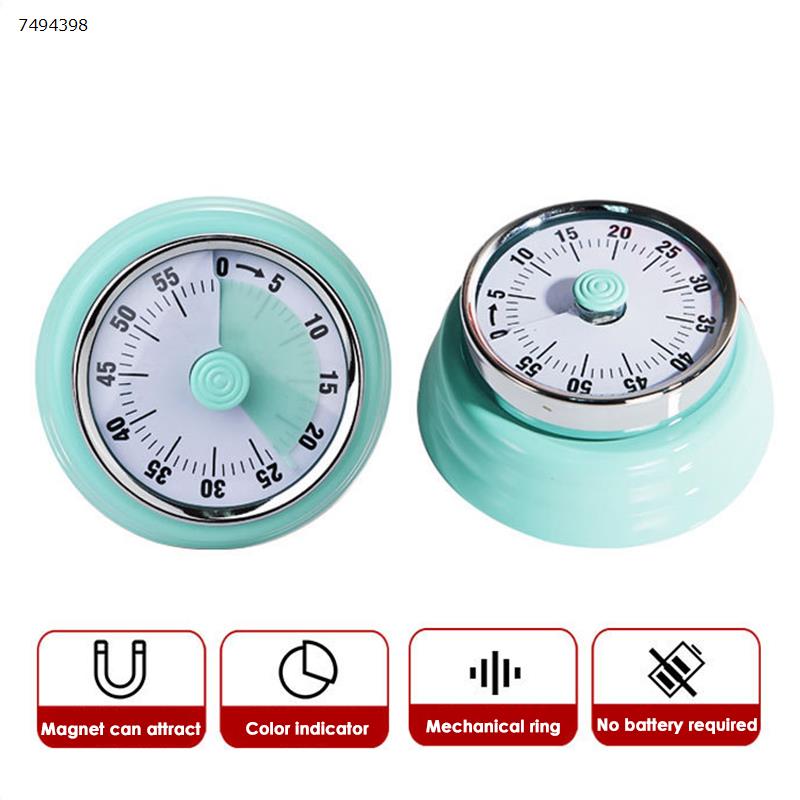 60 Minute Kids Visual Timer Home Edition - for Homeschool Supplies Study Tool, Timer for Kids Desk, Office Desk and Meetings with Silent Operation 3D clock sticker 无