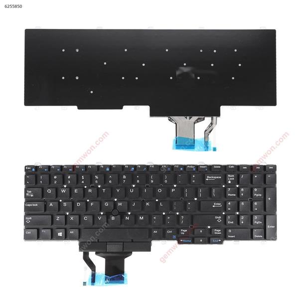 DELL E5550 BLACK (With Point Stick ,Win8) US E 852-43502-00A GODA SN7232 Laptop Keyboard (OEM-B)