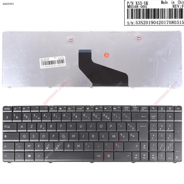 ASUS K53TA BLACK(Win8) FR PK130TT3A14 Laptop Keyboard (OEM-B)