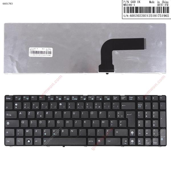 ASUS G73 K52 G60 GLOSSY FRAME BLACK (version 2) FR G60 Laptop Keyboard (OEM-B)
