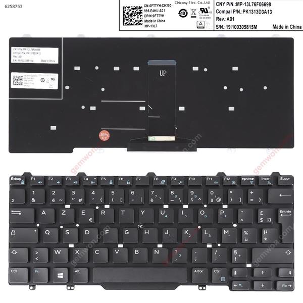 DELL Latitude 3340 3350 BLACK (Without Frame,For Win8) FR 9Z.NB2UW.A0F Laptop Keyboard (OEM-B)