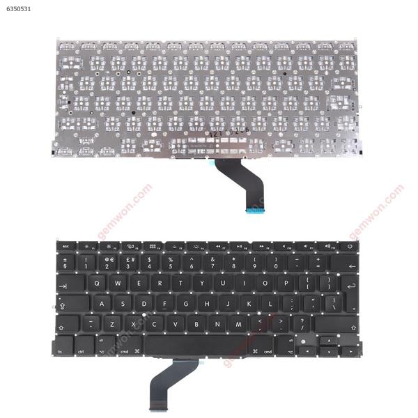 APPLE Macbook A1425 BLACK(without Backlit) UK N/A Laptop Keyboard (OEM-A)