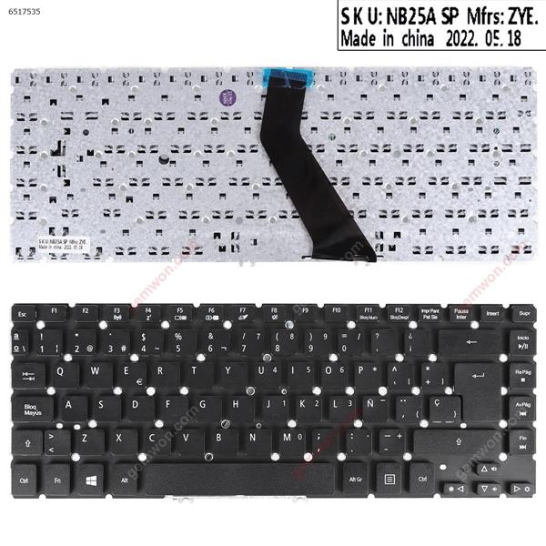 ACER V5-471 V5-431 M5-481 BLACK(For Win8) SP R25SW 9Z.N8DSW.50S Laptop Keyboard (OEM-B)