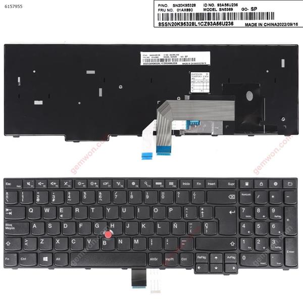 Thinkpad E555 E550 BLACK FRAME BLACK(With Point stick,Win8 ) SP SN5369 P/N SN20K95328 Laptop Keyboard (OEM-A)