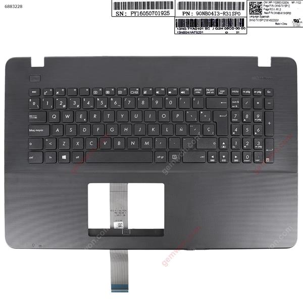 ASUS  X751 X751MA X751MD X751MJ X751N X751NA  Topcase Palmres Laptop SP Keyboard Without Touchpard SP MP-11G36EO-5282W  0KN0-TX1SP12  0KNB0-610KSP00 Laptop Keyboard (Original)