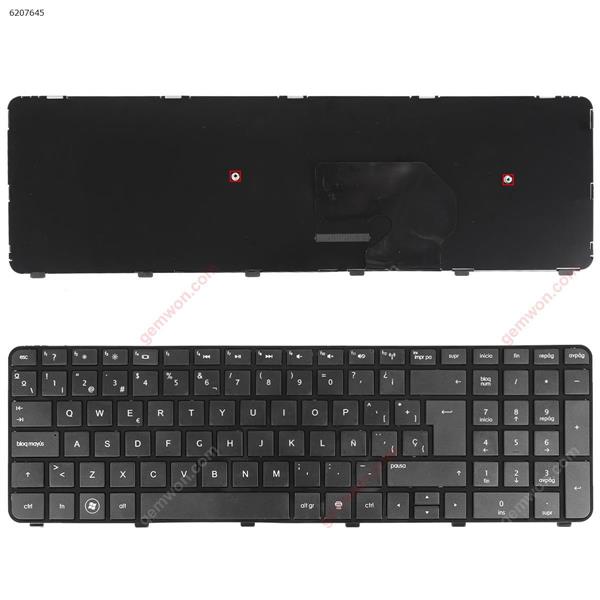 HP DV7-6000 GLOSSY FRAME BLACK SP N/A Laptop Keyboard (OEM-A)