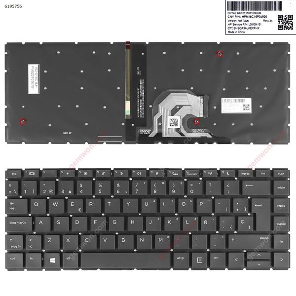 HP ProBook 440 G6 445 G6 440 G7 445 G7 BLACK(Backlit,Without FRAME,win8) SP HPM18C16P0J920  L38138-131 Laptop Keyboard (Original)