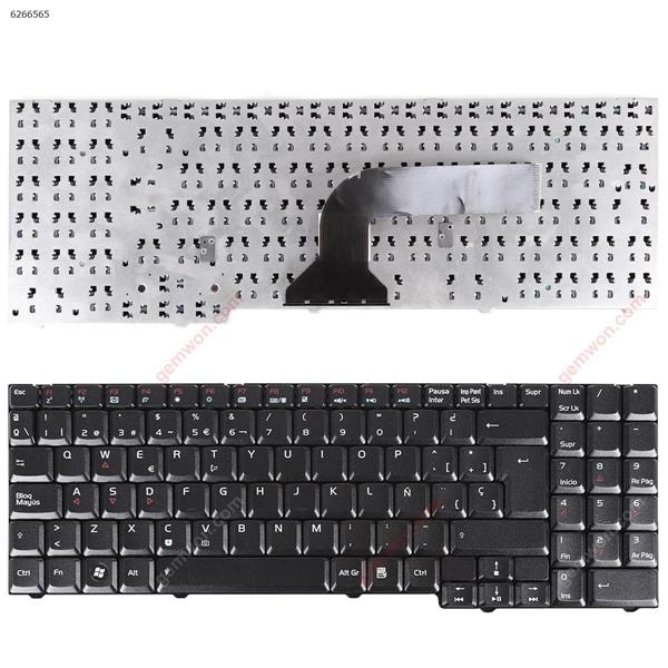 Packard Bell easynote alp-ajax d C BLACK（Compatible with ASUS M70 M50 X70） SP MP-03756E0-5282 Laptop Keyboard (OEM-B)