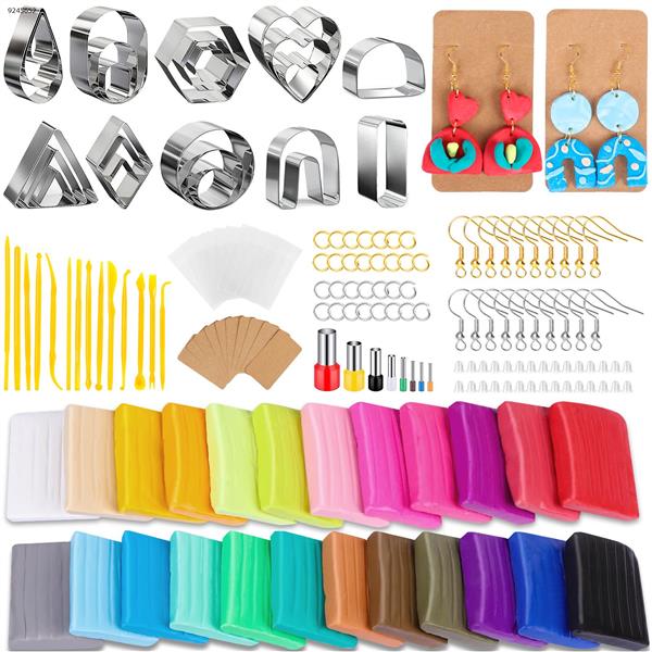 24 Colors Clay + 132 Cutter Sets Other N/A