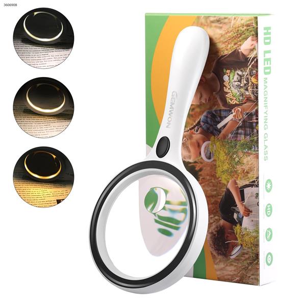 Five generations of high-definition two-color magnifying glass Other L105